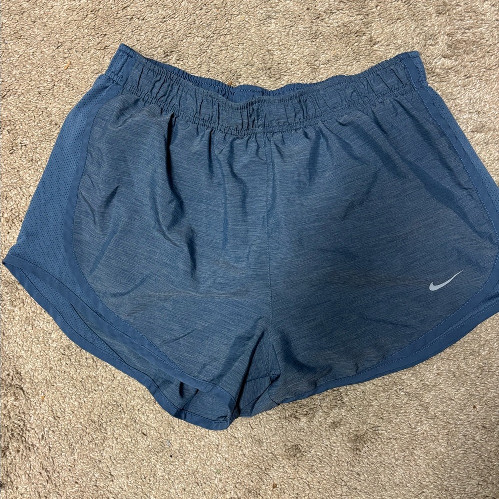 Nike Women's Blue Dri-Fit Shorts, Medium